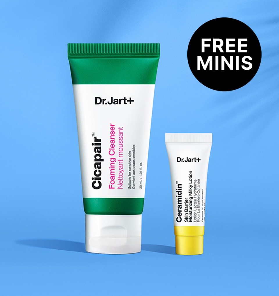 <p><span style="font-size: 15px;">Online Exclusive</span></p>
<p><span style="font-size: 32px;">Free mini skincare routine!</span></p>