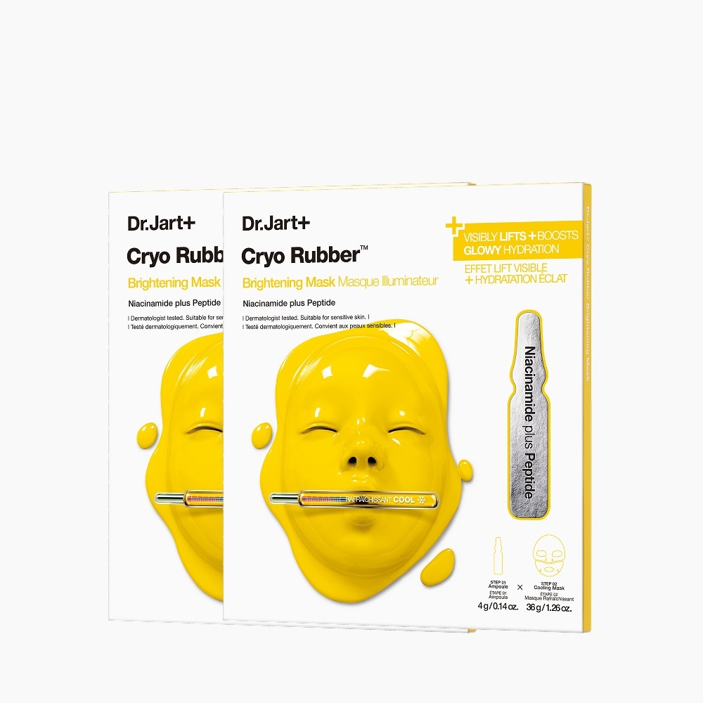 Cryo Rubber™ Brightening Hydrogel Mask with Niacinamide