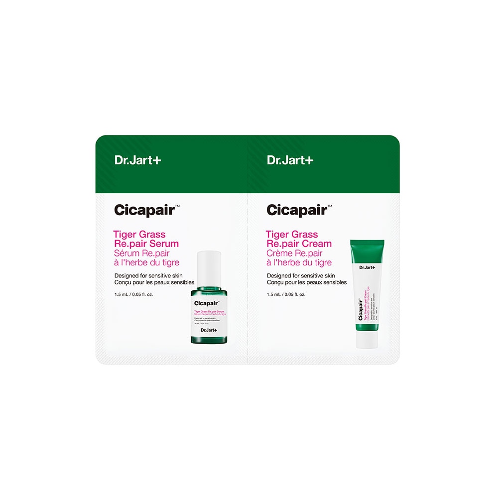 Cicapair™ Skincare 2-Step Sachet Serum and Cream